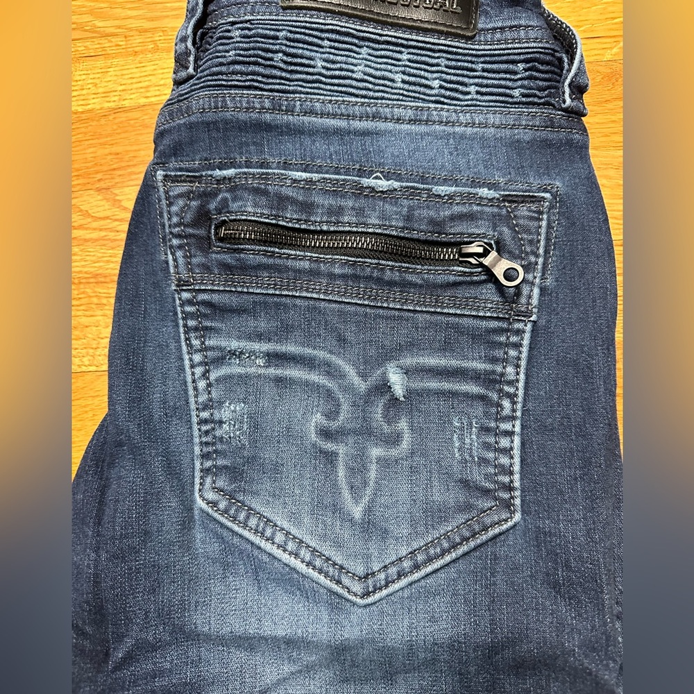 Rock Revival Taniel Moto denim shorts